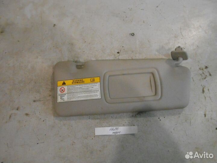 Козырек солнцезащитный правый (Renault Megane)