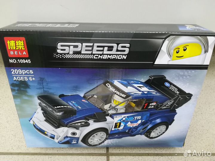 Конструктор Bela 10945 Speeds Champion
