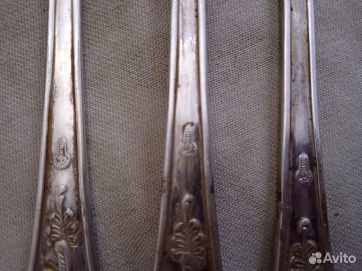 Столовые приборы мельхиор СССР