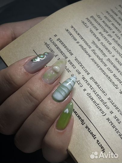 Маникюр/Наращивание с дизайном