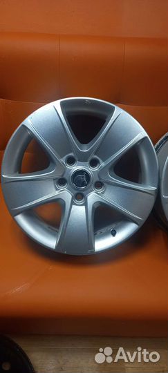 Оригинальные литые диски R16 Skoda