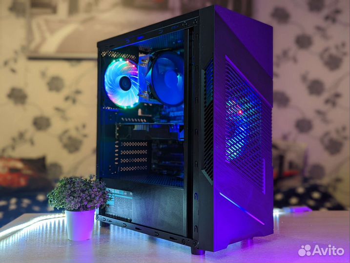 Мощный игровой компьютер Core i7/RX/SSD