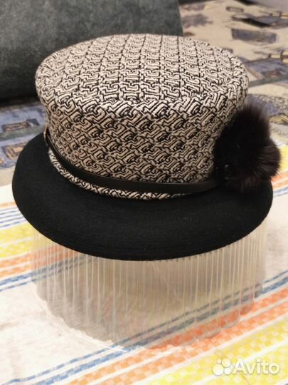 Шляпа шерстяная утеплённая женская Сиринга