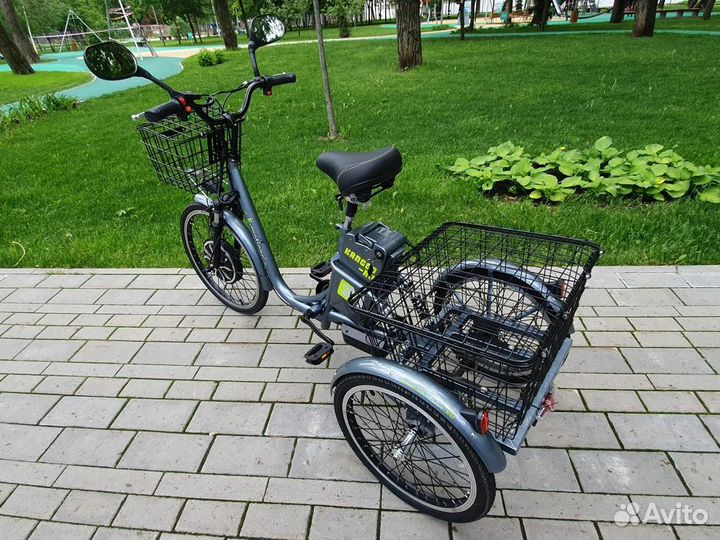 Электровелосипед Трицикл Eltreco Porter Fat 500