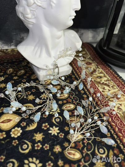 Серьги и заколка