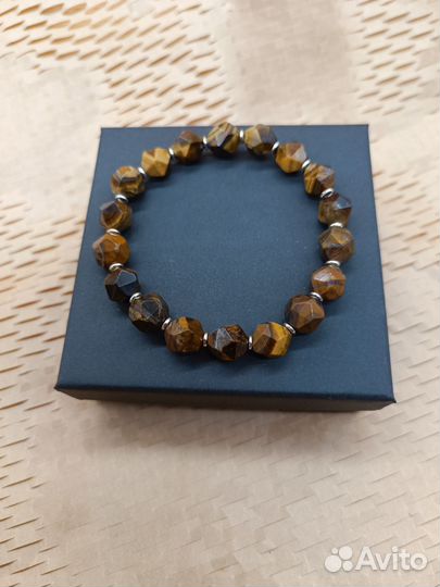 Браслет тигровый глаз