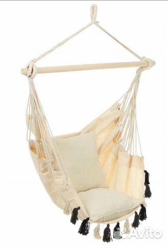 Гамак-кресло подвесное 100 х 130 х 100 см