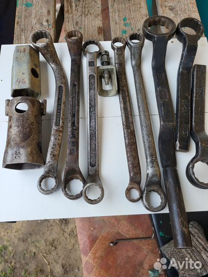 Ключи торцевые накидные усиленные ссс для Грузовых