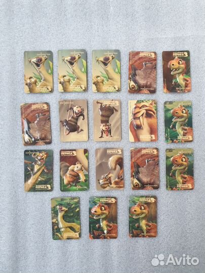 Ледниковый период 3 доска с магнитами коллекция