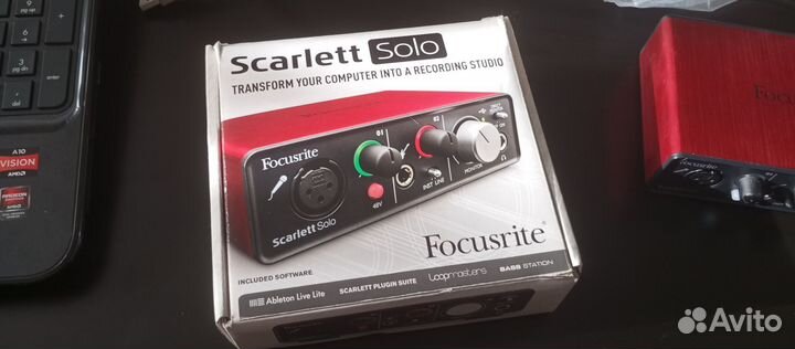 Focusrite scarlett solo