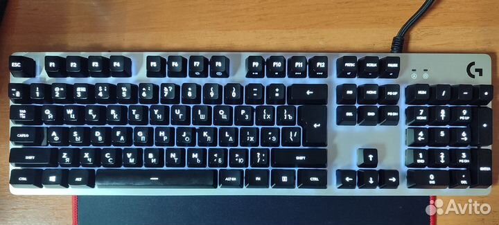 Механическая клавиатура Logitech g413 silver