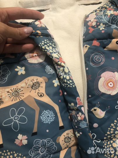 Зимний конверт в коляску