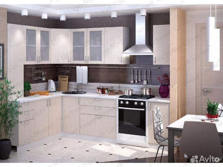 Новая кухня. Цена за кухонный гарнитур на фото