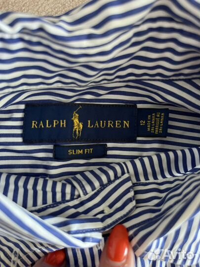 Рубашка polo Ralph lauren для мальчика 9-10 лет