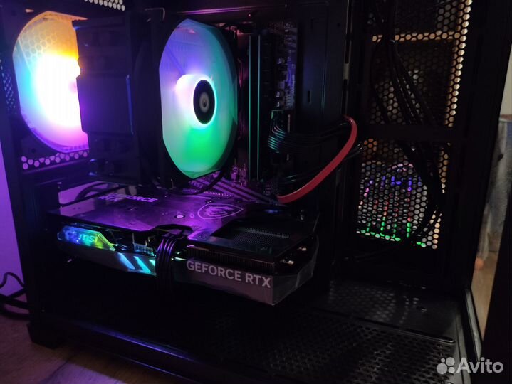 Игровой компьютер RTX 4060ti, 5600x, 32ram