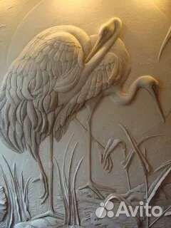 Декор стен, барельеф, панно, фото-декупаж