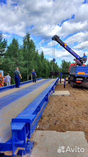 Весы стандарт автомобильные 100 тонн 22 метра