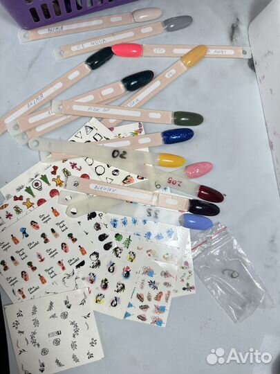 Гель лаки и расходники для маникюра