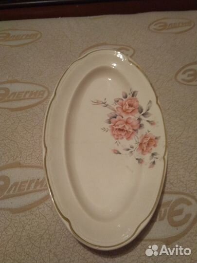 Селедочница зик СССР (сервировочное блюдо)