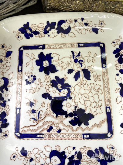 Сервировочное блюдо от мануфактуры Mason’s. Англия