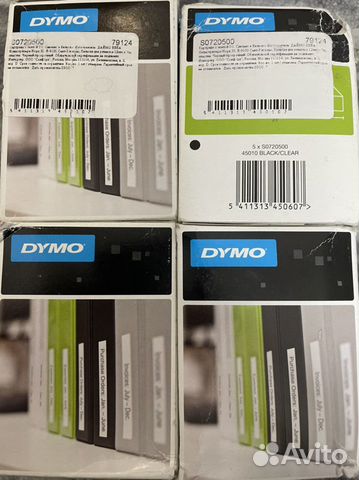 Картридж для принтера этикеток Dymo d1