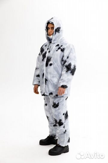 Костюм Маскировочный клякса белый