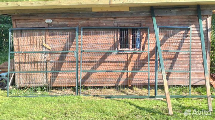 Ворота распашные бу