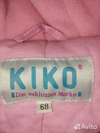 Зимний комбинезон для девочки 68