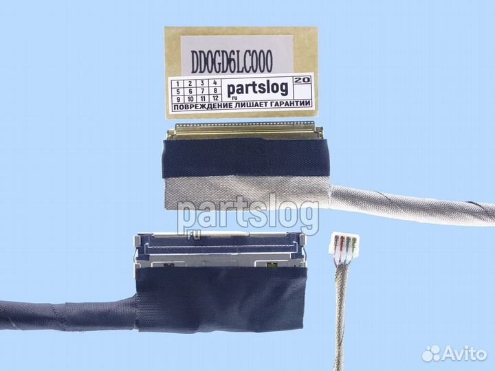 Шлейф матрицы для Sony SVF15 SVF15A 40-pin