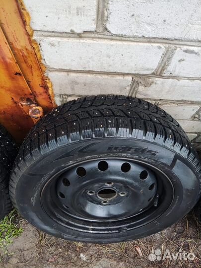 Колеса r14 зимние 4/100 renault logan/sandero