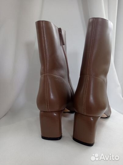 Полусапоги женские натуральная кожа весна-осень 41