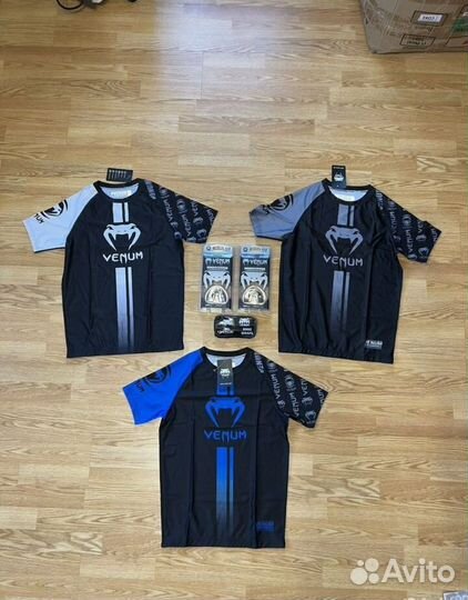 Детский рашгард для занятий мма от бренда Venom