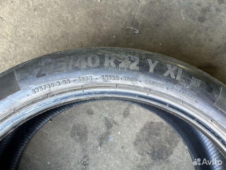 Continental PremiumContact 6 SSR 275/40 R22 Y