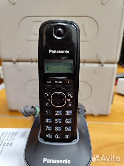 Телефон беспроводной (dect) Panasonic KX-TG1611RUH