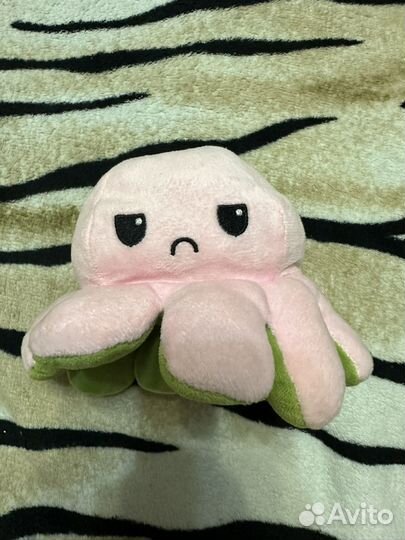 Мягкая игрушка осьминог перевертыш