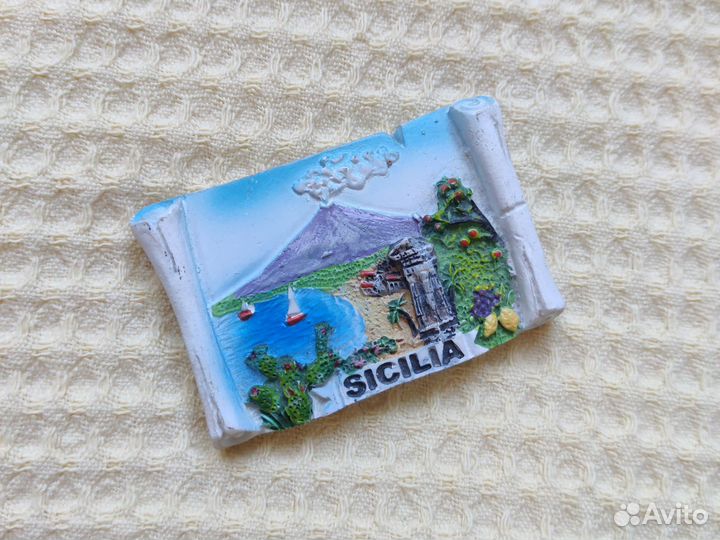 Керамический магнит Италия Сицилия