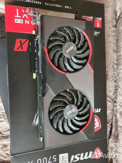 Видеокарта 5700XT MSI Gaming X