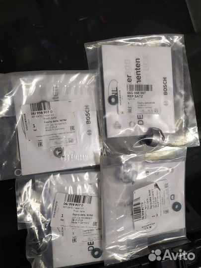 Ремкомплект форсунок 1.8-2.0 Vag