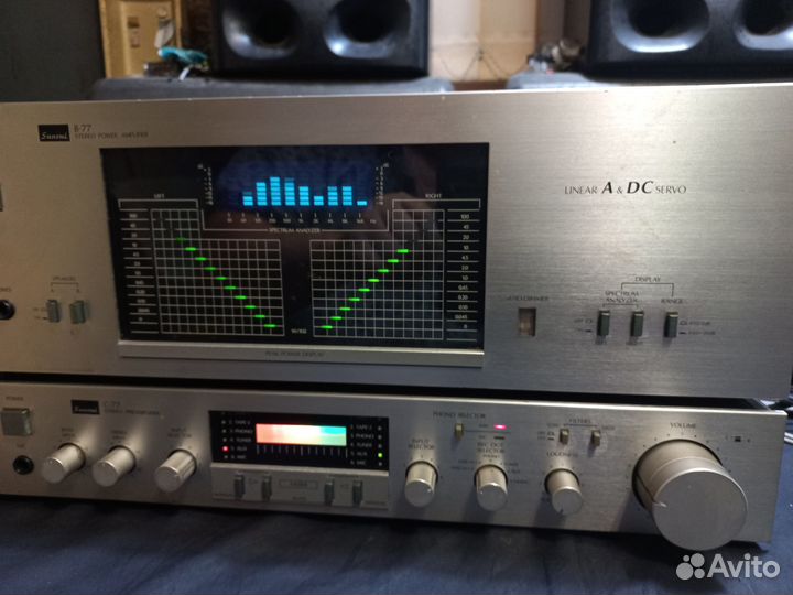 Усилитель двухблочный Sansui B-77 C-77