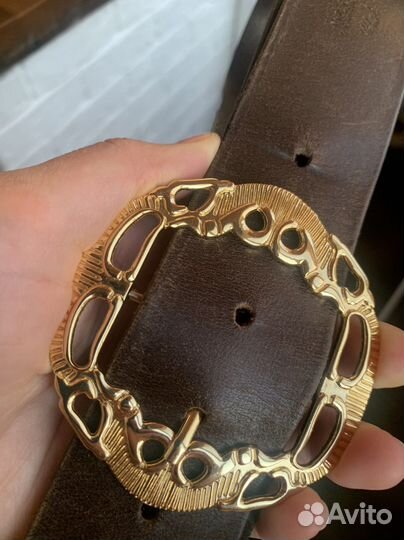 Ремень винтажный old money