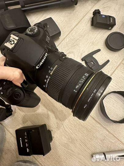 Зеркальный фотоаппарат canon 60d объективы