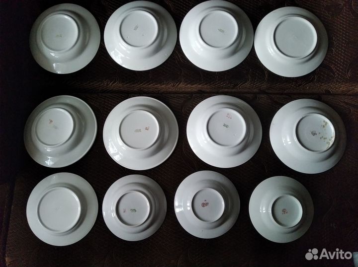 Тарелки, Чашки, Блюдца СССР. зик, Песочное