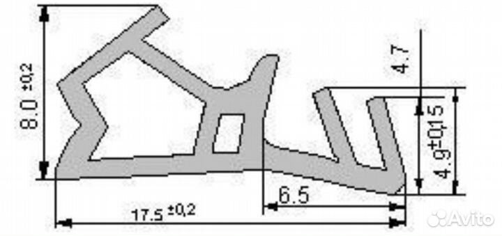 Замена уплотнителя резины