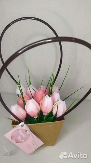 Изготовление цветов из мыла ручной работы