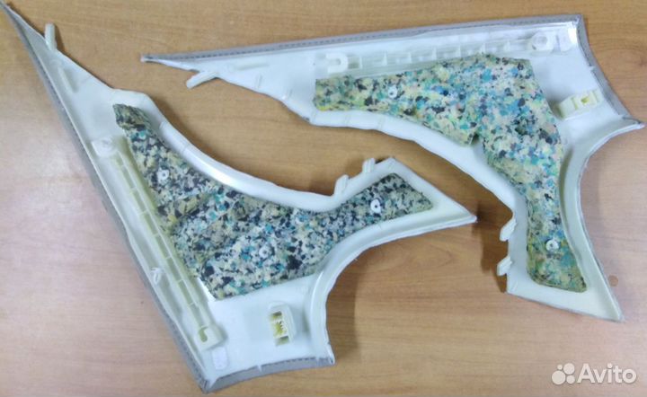 BMW 5 F10 Обшивка Беж. Стойки Салона Передней бмв