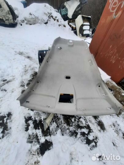 Обшивка потолка mitsubishi pajero sport 2