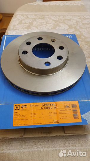 Тормозные диски на Опель Аскона Кадет Астра