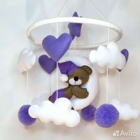 Мобиль из фетра