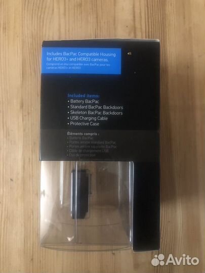 GoPro Аккумулятор дополнительный с водонепроницаем