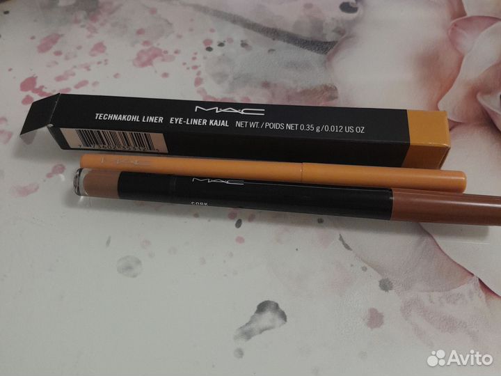 2шт подводка для глаз и тинт для бровей mac